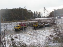 Karambol na autostradzie